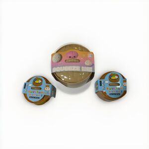 New Squishy Bun Dim Sum Stress Relief Toy Lot of 3 Mystery Color Squeeze Me